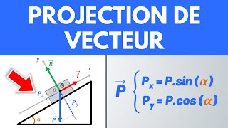 PROJECTION DE VECTEUR ✅ Méthode simple  1ère  Terminale [upl. by Yerfej37]