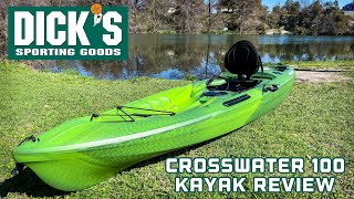 Dicks Sporting Goods Quest Crosswater 100  Kayak Review [upl. by Adnaval708]