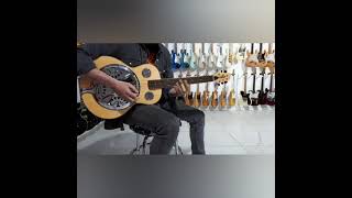 DEMO RESONATOR GUVNOR GAR750  Guitar Shop Barcelona [upl. by Aramoix]