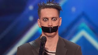 Tape Face Auditions amp Performances  Americas Got Talent 2016 Finalist [upl. by Morry]