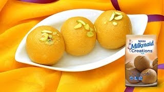 Milkmaid Creations  Besan Laddoo [upl. by Zollie]