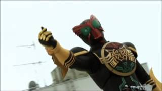 Kamen Rider OOO Debut OST from Kamen Rider W Forever [upl. by Zehe870]