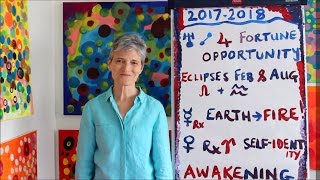 Astrology Predictions 2017  2018  Barbara Goldsmith [upl. by Einahpts]