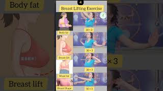 Exercise to lift sagging breast breastreduceexercise breastliftingexercise shortvideo shorts [upl. by Nosnehpets]