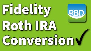 Fidelity Roth Conversion  Watch as I Convert 15000 from a Traditional IRA to a Roth IRA [upl. by Robinett284]