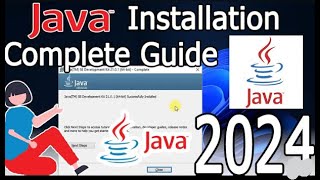 How to Download and Install Java on Windows 1011 2024 Update  Download and Install JDK  java [upl. by Tebazile]