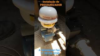 Instalação PRESSURIZADOR KOMECO TP820 shorts [upl. by Wahkuna]