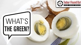 Why Does the Yolk of an Overcooked Hard Boiled Egg Turn Green [upl. by Assereht]