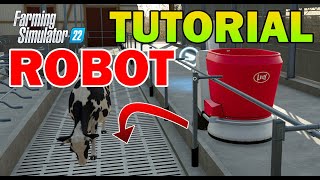 FARMING SIMULATOR 22  TUTORIAL  Robot Alimentador Vacas [upl. by Ayaros]