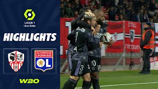 AC AJACCIO  OLYMPIQUE LYONNAIS 0  2  Highlights  ACA  OL  20222023 [upl. by Acinorev848]