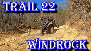 Windrock Trail 22Fun Easy Trail For The RZR Pro Xp amp The RZR Xp 1000 Trails amp Rocks [upl. by Francklyn]