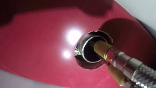 how to tighten a loose tap handle flick mixer [upl. by Ibor962]