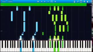 Hedwigs Theme  Harry Potter Piano Synthesia [upl. by Dloniger508]