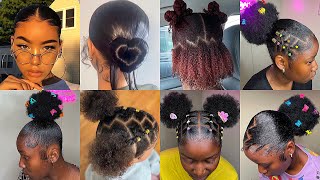 💦💞New 𝑮𝒐𝒓𝒈𝒆𝒐𝒖𝒔 𝑯𝒐𝒍𝒊𝒅𝒂𝒚 natural hairstyles  slayed edges 4C4B Natural Hairstyles [upl. by Arymas]