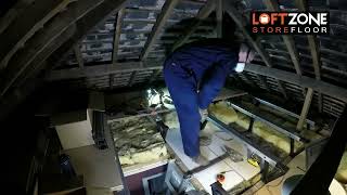 Loft Board Installation Timelapse  How To Install StoreFloor Yourself  LoftZones [upl. by Winnie340]