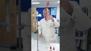 Titration demo for GCSE Chemistry using phenolphthalein [upl. by Also]