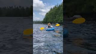 Raquette Lake Adirondacks NY kayaking fun [upl. by Innavoj4]