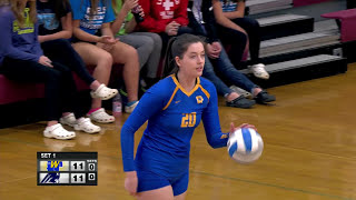 Wayzata vs Champlin Park Section 5AAA Girls High School Volleyball [upl. by Pontus961]