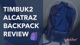 Timbuk2 Alcatraz Backpack Review Good for Laptop amp Small Items  VLOG [upl. by Tekcirc]