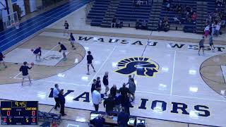 Wausau West High School vs Appleton North High School Mens JV Basketball [upl. by Hepsibah]