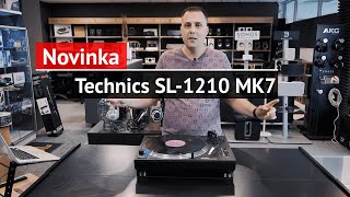 Najlepší DJ gramofón Technics SL1210 MK7 [upl. by Niel261]