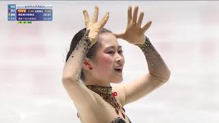 【フジテレビ公式】全日本フィギュアスケート選手権2019＜女子ショート第2位･宮原知子／演技インタビュー＞ [upl. by Moreland]