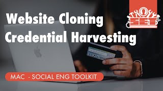 SEToolkit  Social Engineering Toolkit for MAC  Credential Harvest and Website Clone SMS Phishing [upl. by Robison323]