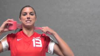 How to make your Alex Morgan Headband [upl. by Mezoff922]