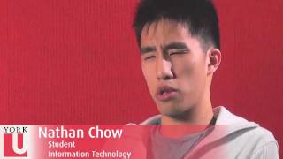 Information Technology Program  Student Nathan Chow  Liberal Arts amp Professional Studies  York U [upl. by Yorel772]