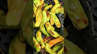 Air fryer Shishito peppers A delightful appetizer to make in the air fryer airfryerappetizers [upl. by Eniwtna662]