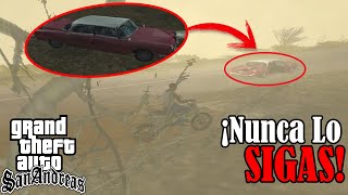 Nunca sigas este COCHE fantasma ROJO en GTA San Andreas [upl. by Dwight75]