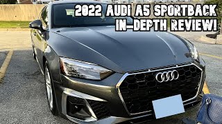 2022 Audi A5 Sportback 45 Premium  In Depth Review [upl. by Lumbye689]