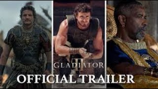 GLADIATOR MOVIE 2024 HD TRAILER  paramountpictures [upl. by Odrude]