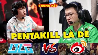 Chung kết Highlight BLG vs WBG full Pentakill là dễ  Bilibili Gaming vs Weibo Gaming  LPL 2204 [upl. by Franklyn60]