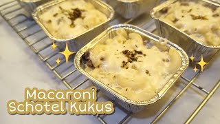 RESEP MPASI Makaroni Schotel Kukus No Bake Macaroni Schotel [upl. by Shermy]