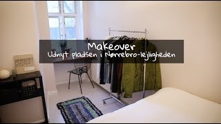 Boligmakeover Small space living på Nørrebro med Manne [upl. by Everard]