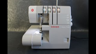 Singer Heavy Duty overlock 14HD854 [upl. by Teerpnam]