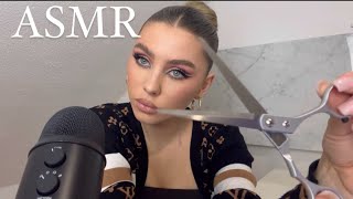 ASMR  HAIRCUT Roleplay Gentle Scissor Sounds for Relaxation ✂️ German [upl. by Drahcir]