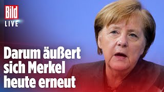 🔴 Neuer Lockdown Das bedeuten Merkels Äußerungen zur CoronaSituation in Deutschland  BILD Live [upl. by Dlanod]