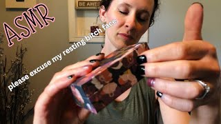 ASMR wiping amp caressing objects with fingertipshands no tapping no talking some scratching [upl. by Demmer]