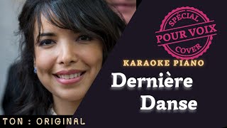 Indila  Dernière Danse  Karaoké Piano ton original [upl. by Dripps]