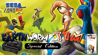 Earthworm Jim Special Edition Sega CD 60 FPS  NintendoComplete [upl. by Cacie]