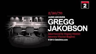 Audio Archives Gregg Jakobson interviewed by Vincent Bugliosi February 20 1970  Tape Two [upl. by Tigirb]