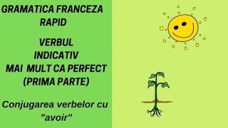 Mai mult ca perfectul in franceza  Conjugarea verbelor cu quotavoirquot  Gramatica franceza 2019 [upl. by Ras]