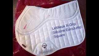 Tried amp tested new product LeMieux XGrip EuroJump Silicone saddle square [upl. by Anneliese]