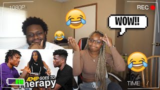 AMP GOES TO THERAPY PART 2  REACTION [upl. by Eerej]