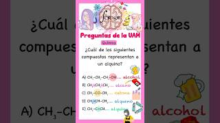 Preguntas reales de la UAM  ¿Cómo identificar compuestos inorgánicos  Química [upl. by Anital]