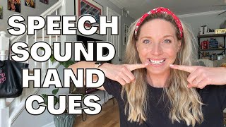 SPEECH SOUND HAND CUES FOR SPEECH THERAPY AT HOME Tactile and Visual Cues For Toddler Articulation [upl. by Yecac]