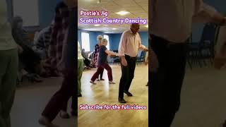 Scottish Country Dancing Postie’s Jig Fun fitness amp friendship scotland dancing dancescottish [upl. by Ennairrek]