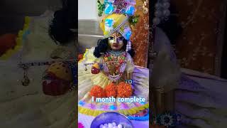 Hurrah 1 month completed radhe [upl. by Aubine]